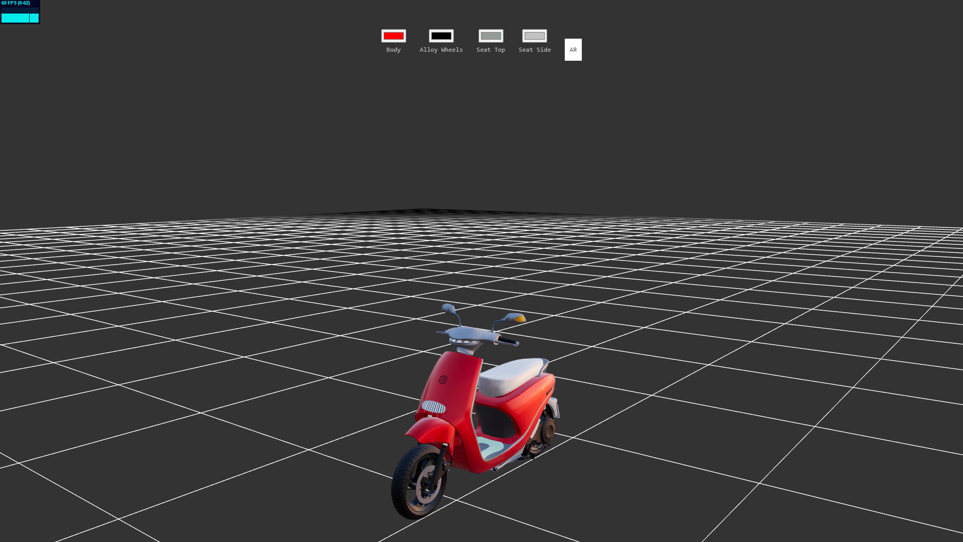 Augmented Reality Bike (WebAR)